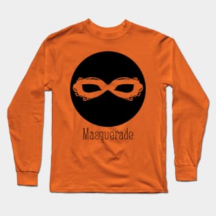 Black Masque - Masquerade Long Sleeve T-Shirt